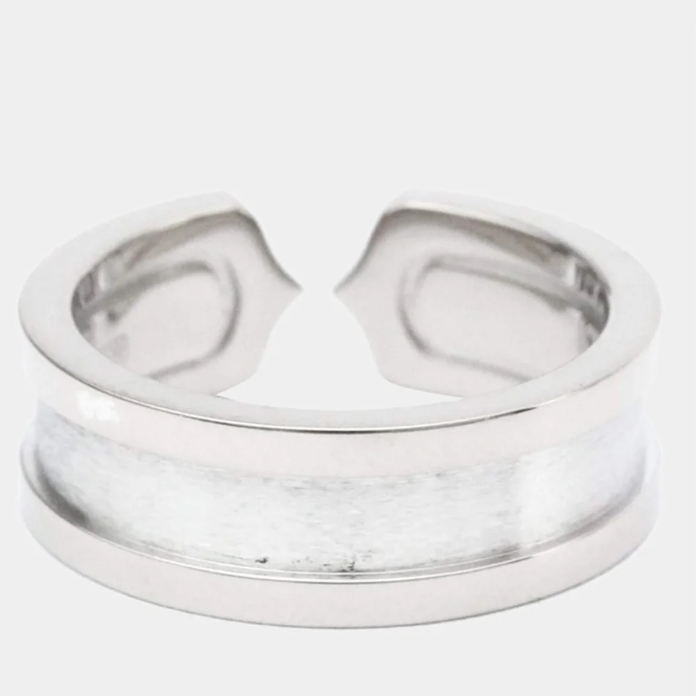 SOLD- Cartier C De Cartier 18K White Gold Diamond Ring - Picture 8 of 12